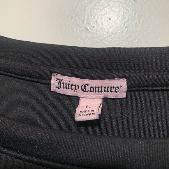 Juicy Couture Pink & Black Embellished Sweatshirt - Picture 7 of 8